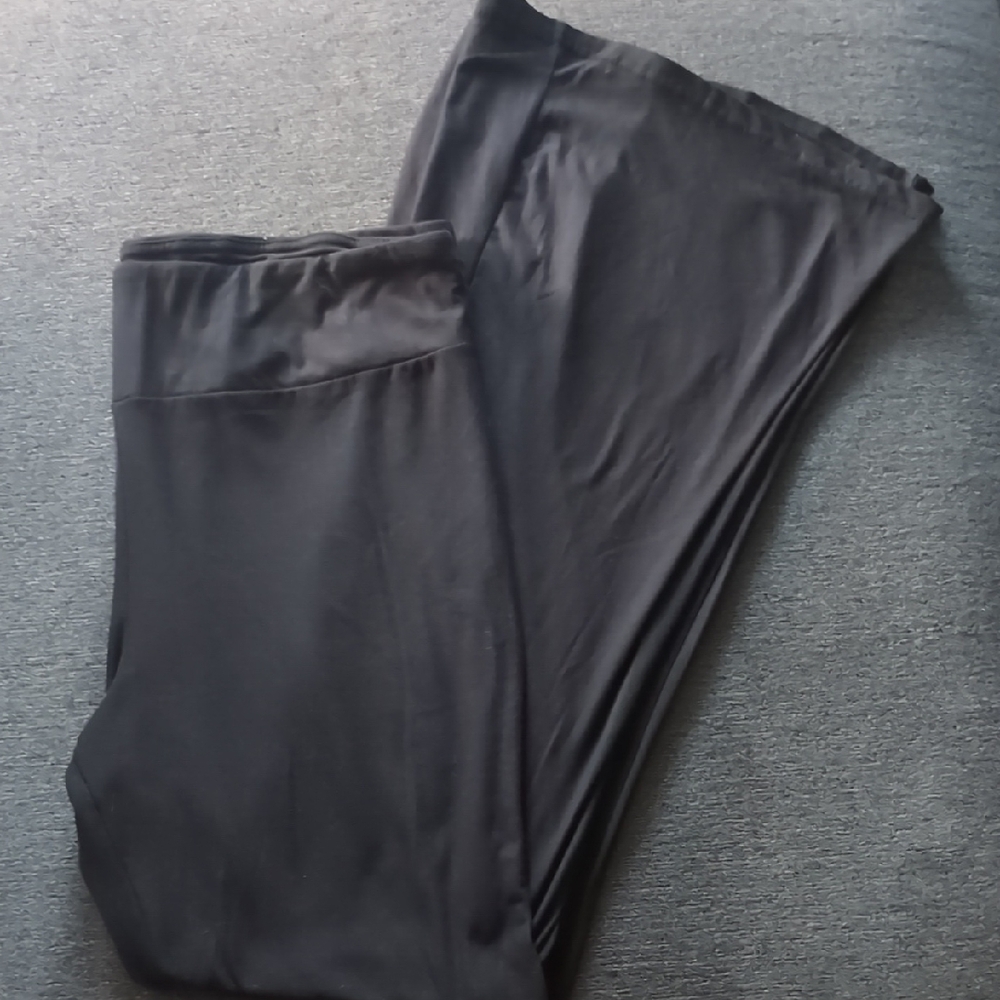 Black Wide-Leg Pants